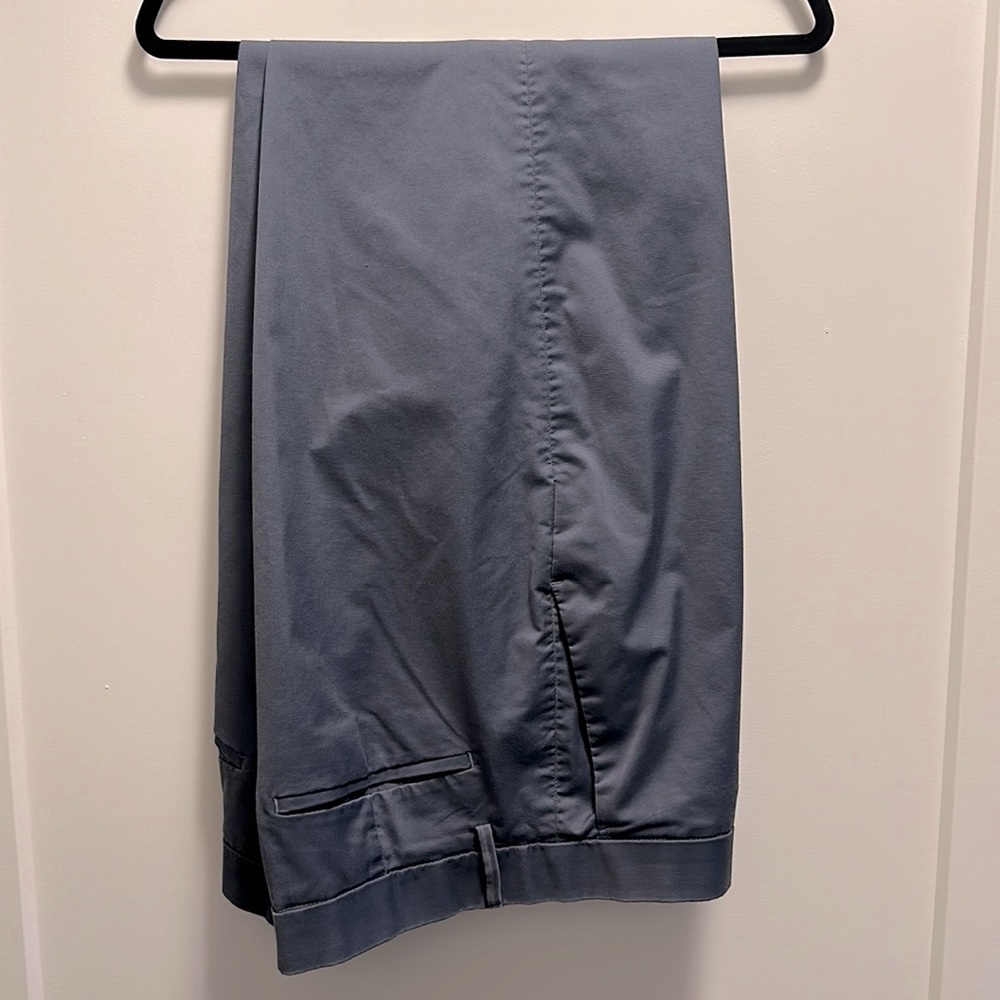 Banana Republic Slim Fit Smoke Blue Chinos